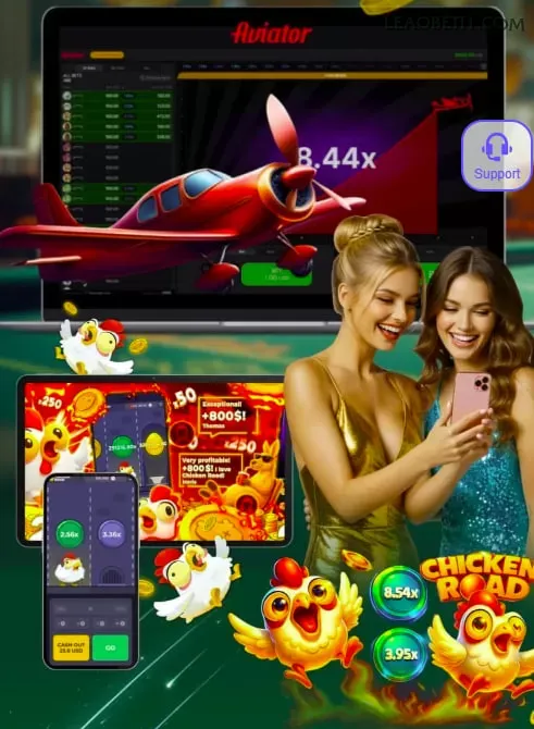 Conta leaobet sincronizada site e app